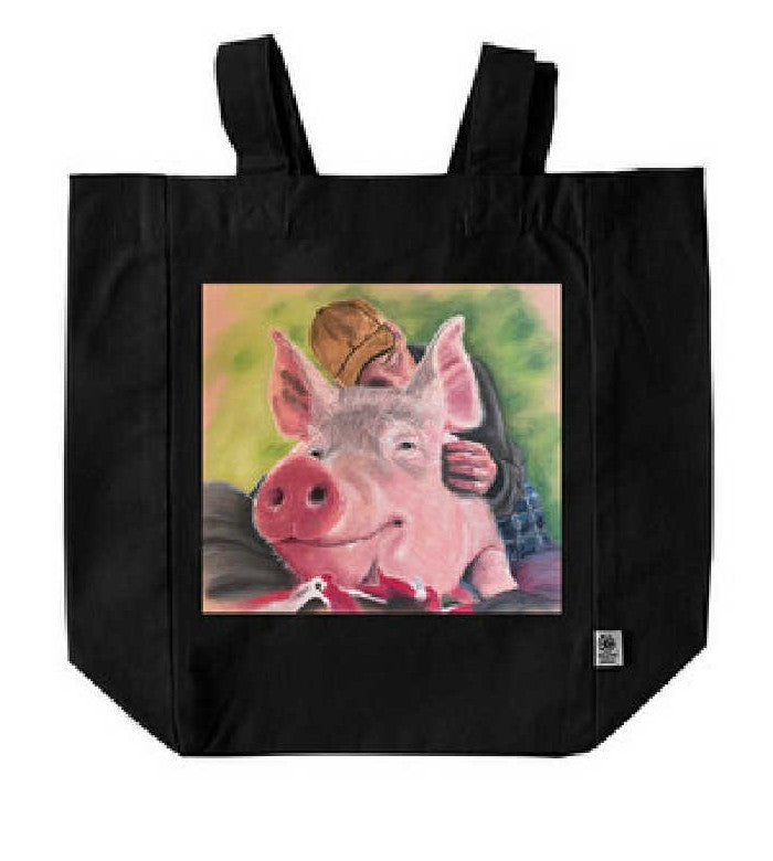 Totebag with Valery Picard's painting on it
