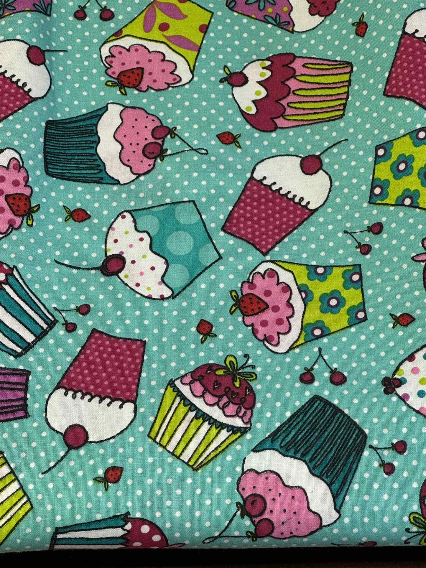 Cupcake Fabric #1 (2 yards)
